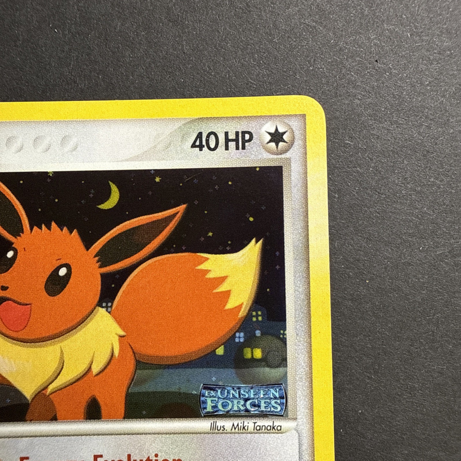 Eevee 55/115 Reverse Holo EX Unseen Forces STAMPED 2005 Pokemon TCG NM