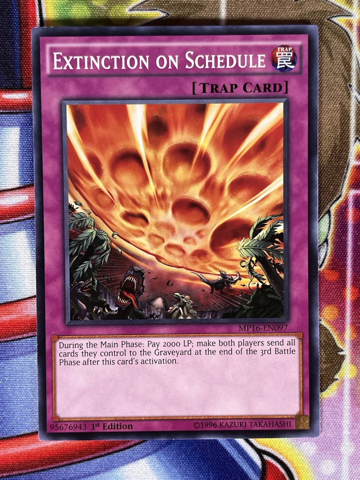 Yugioh Extinction On Schedule MP16-EN097 Single