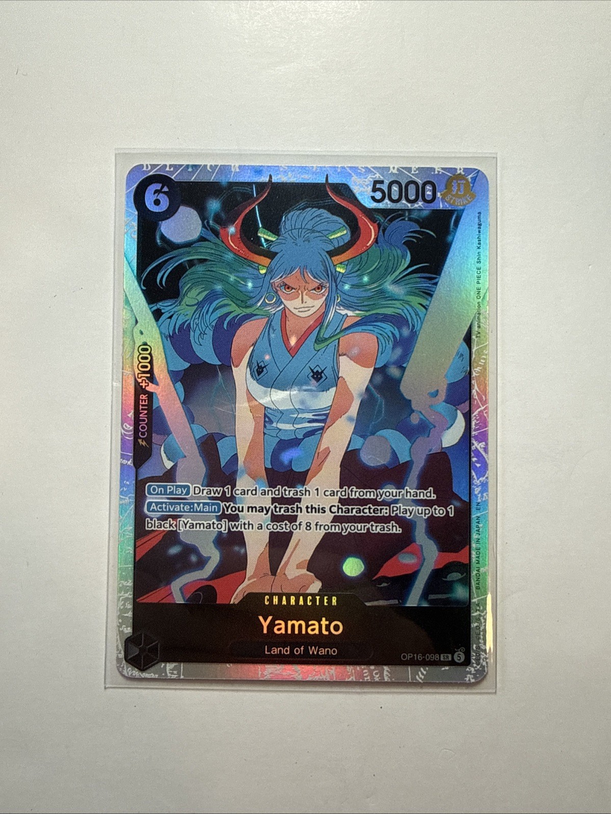Yamato (098) Foil SR The Time of Battle OP16-098 NM