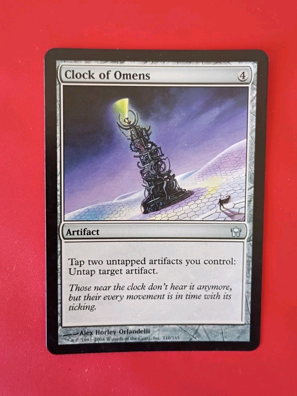 MTG Magic Clock of Omens Fifth Dawn 110 NM