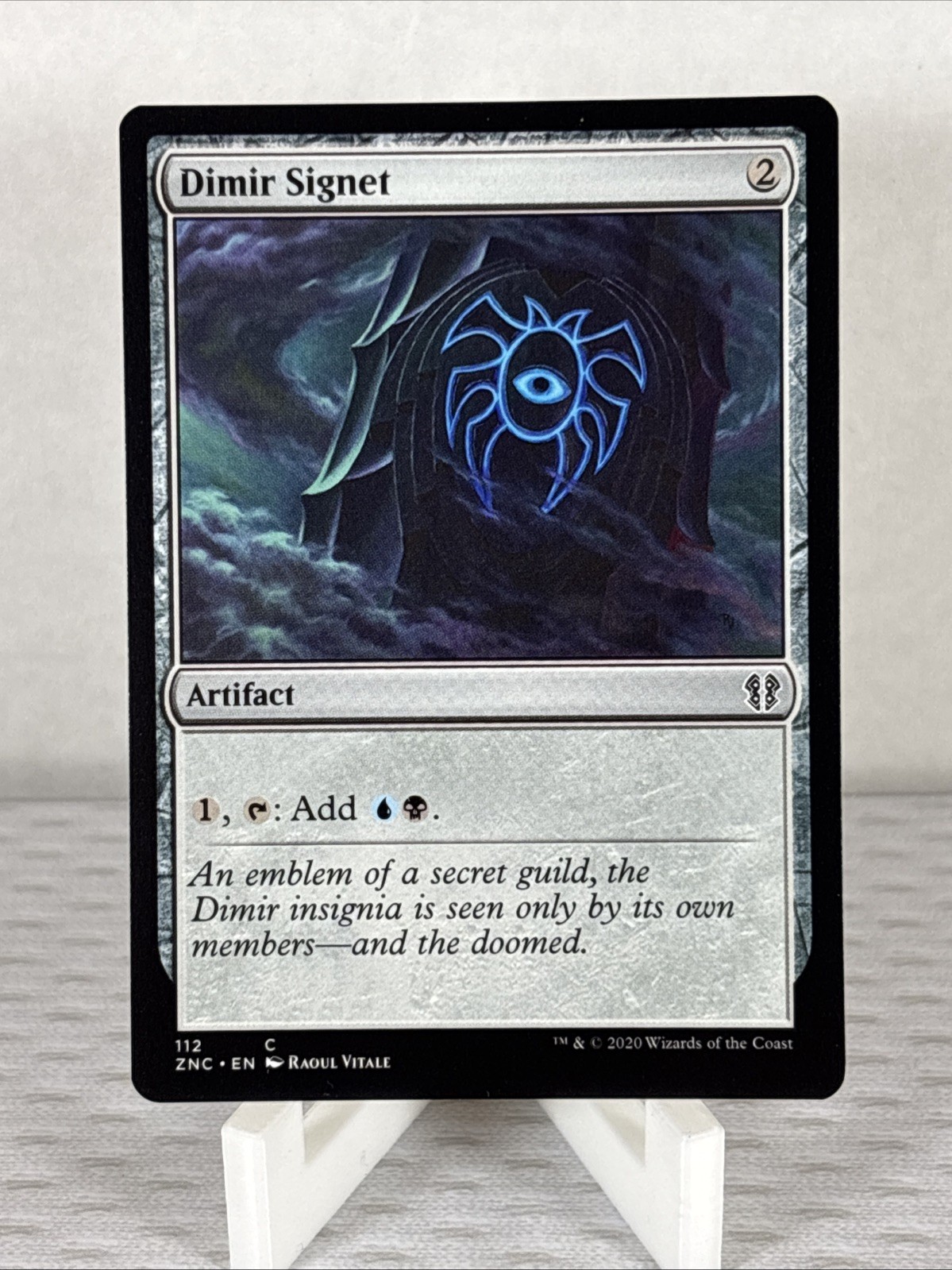 Dimir Signet C Commander: Zendikar Rising 112 NM