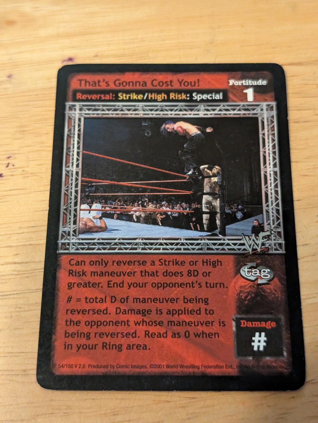 WWE WWF Raw Deal CCG – Thats Gonna Cost You!