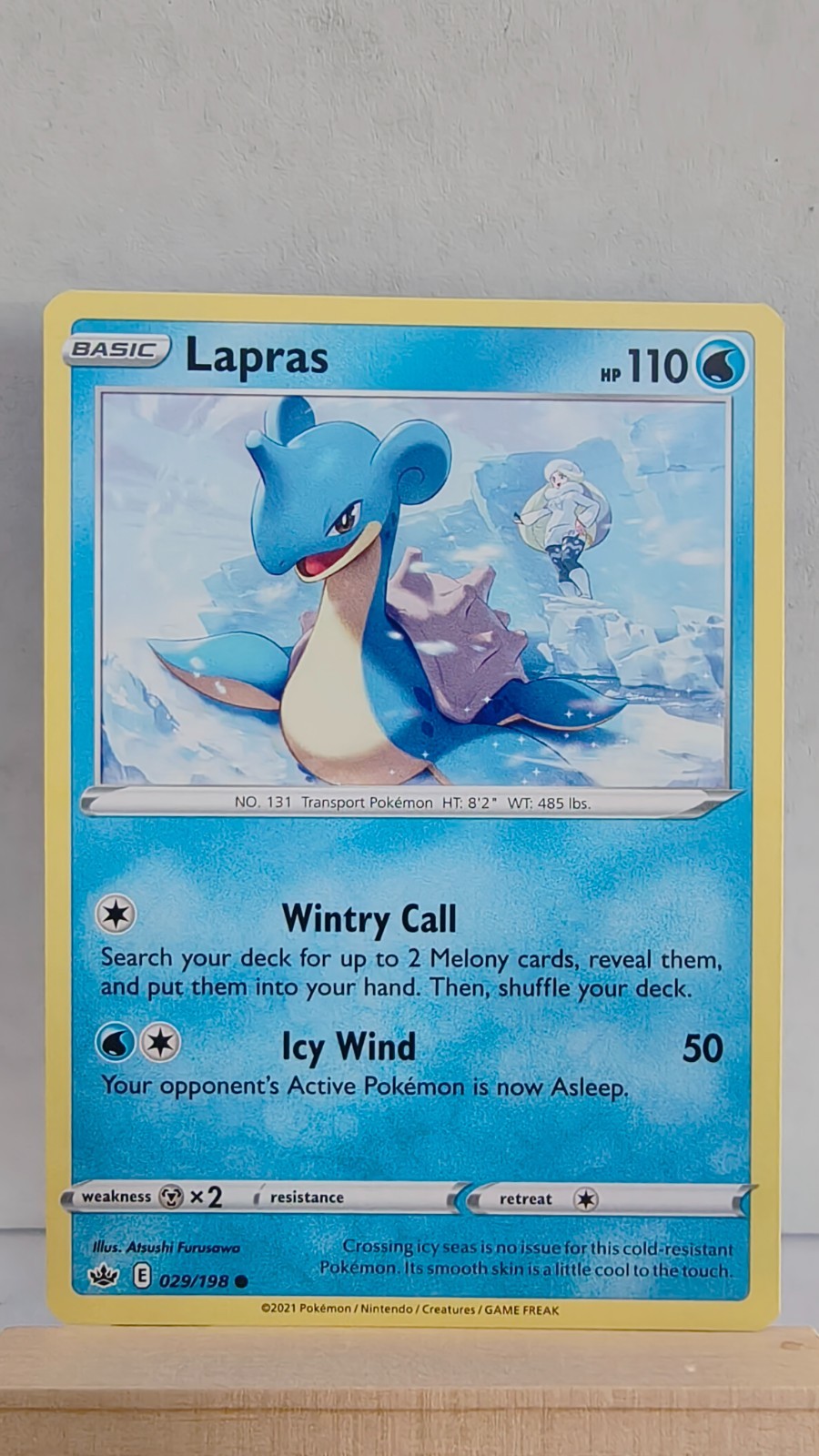 Lapras [LP] – Pokemon TCG Chilling Reign 029/198 [Common]