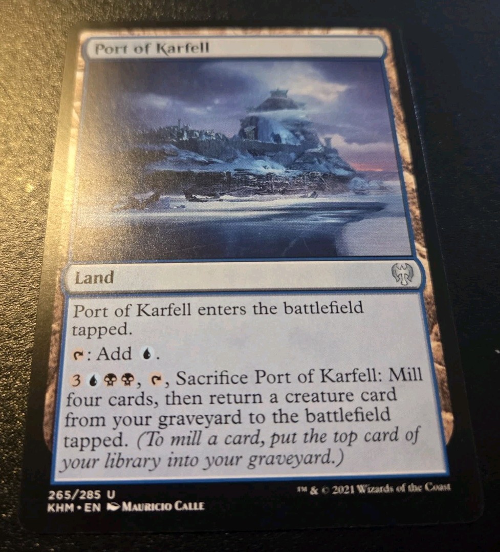Port Of Karfell 265/285 Uncommon Kaldheim Magic: The Gathering