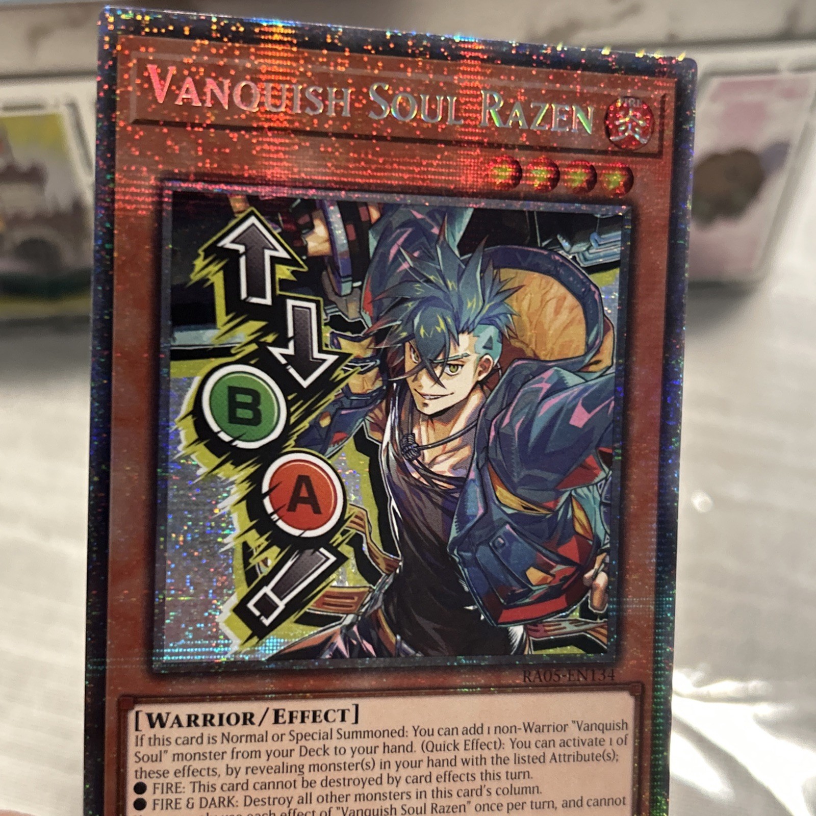 Vanquish Soul Razen RA05 Starlight Rare 1st Edition NM
