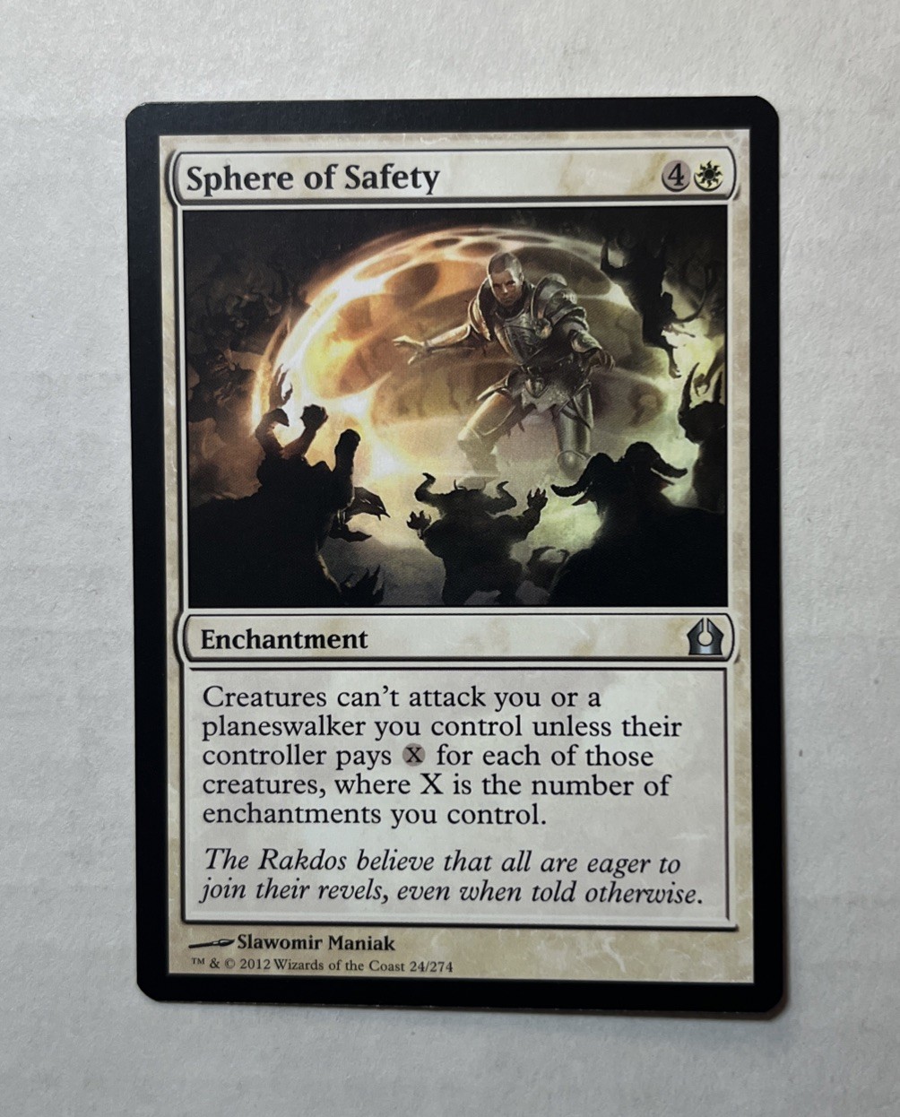 Sphere of Safety – NM/M Pack Fresh – Return to Ravnica MTG Magic Card English
