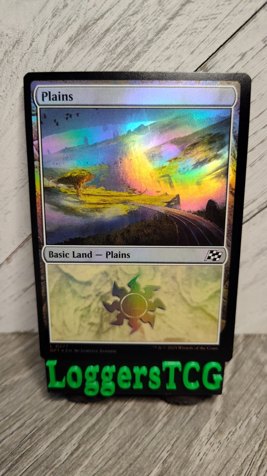 MTG Plains FOIL / DFT 0277 L NM
