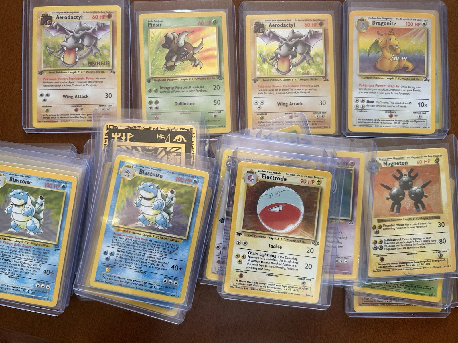 1st Edition ~ Old Pokemon Cards ~ 100% Vintage Pack – ONLY WOTC MP-HP