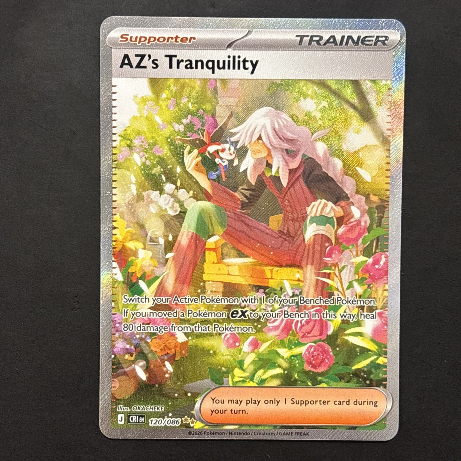 Pokémon TCG AZ’s Tranquility 120/086 Chaos Rising Near Mint Condition