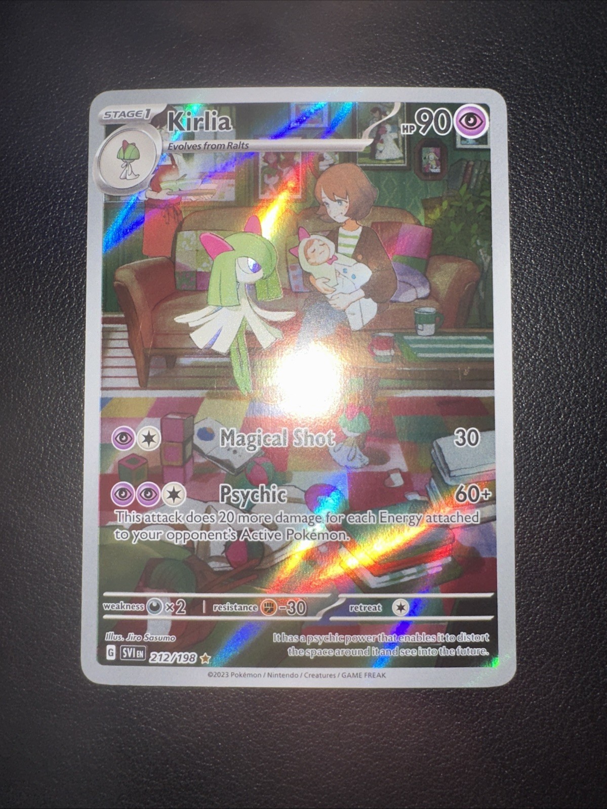 Kirlia 212/198 SV01: Scarlet & Violet Base Set Holo