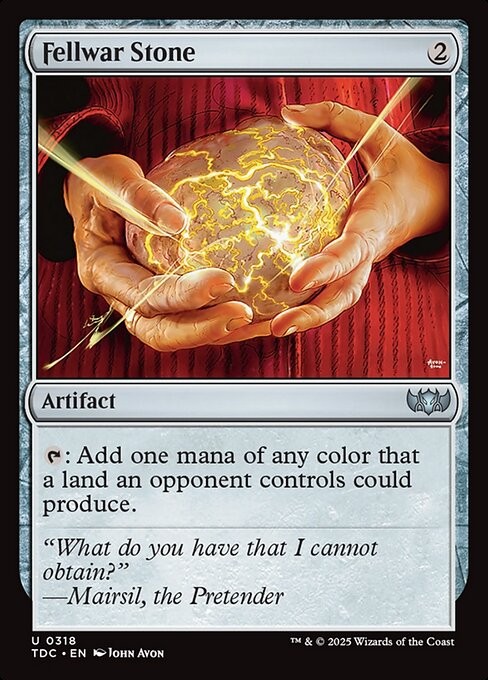 Fellwar Stone 318 U Normal TDC MTG NM