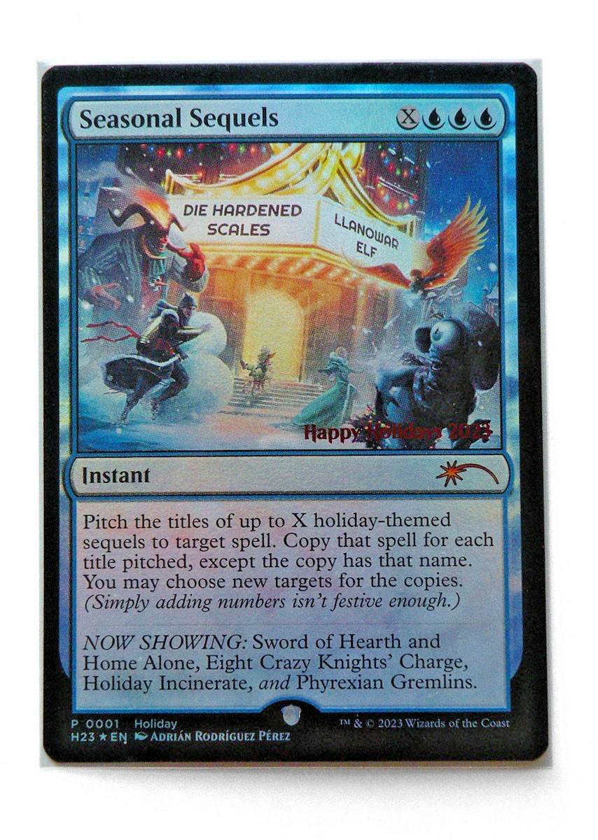 2023 MTG Seasonal Sequels – Special Occasion Holiday NM English Foil Unplayed