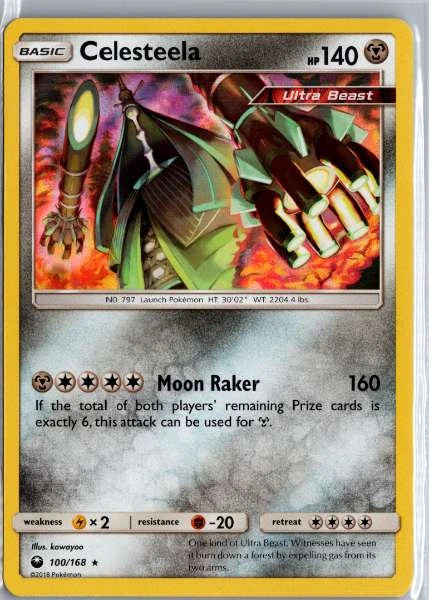 Celesteela 100/168 Celestial Storm Rare NM Pokemon TCG