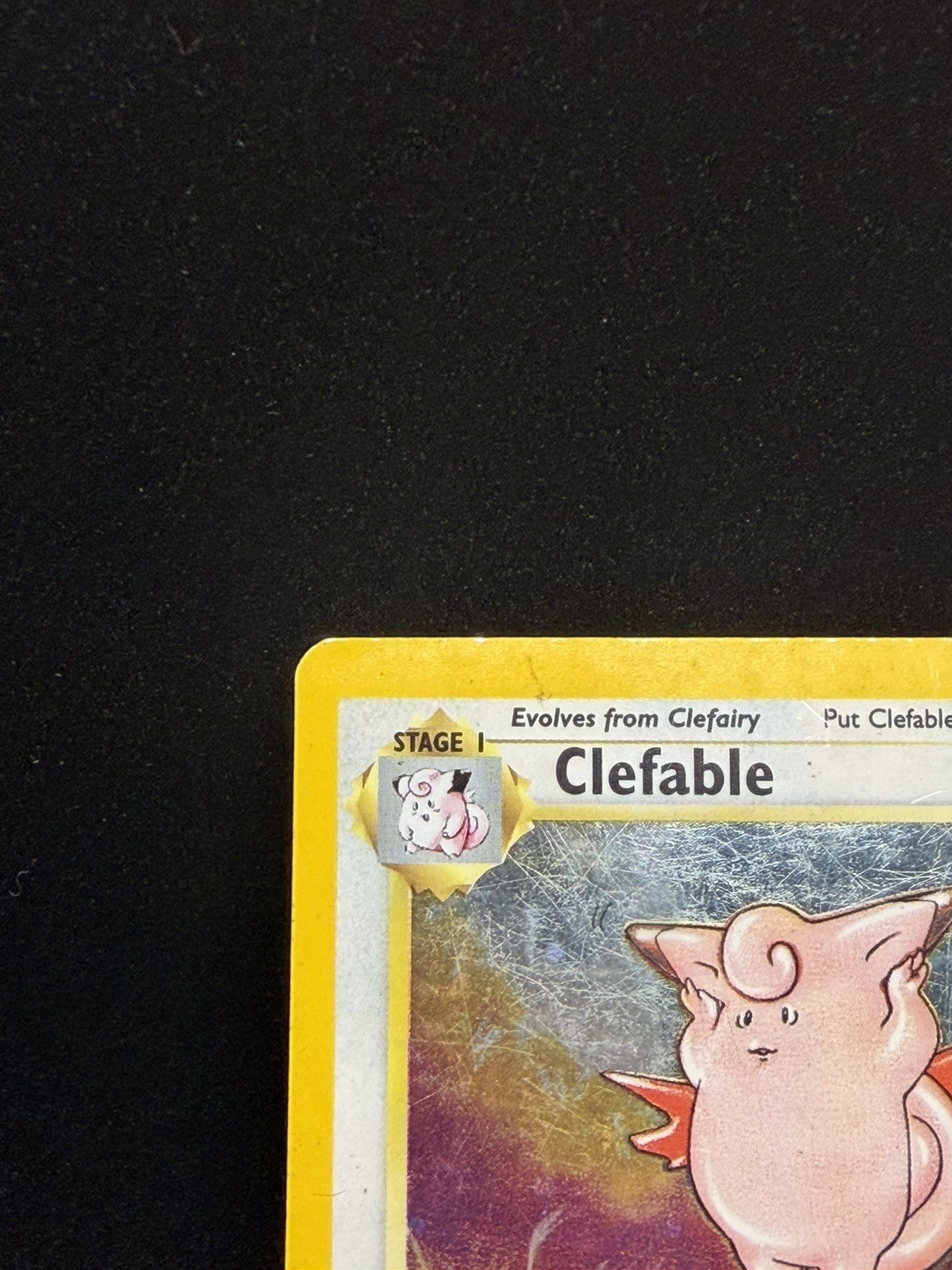 Clefable 01/64 Jungle Holo Pokémon TCG