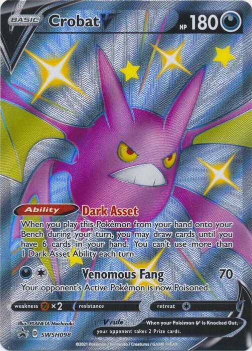 Crobat V SWSH098 Sword & Shield Promo Pokemon TCG