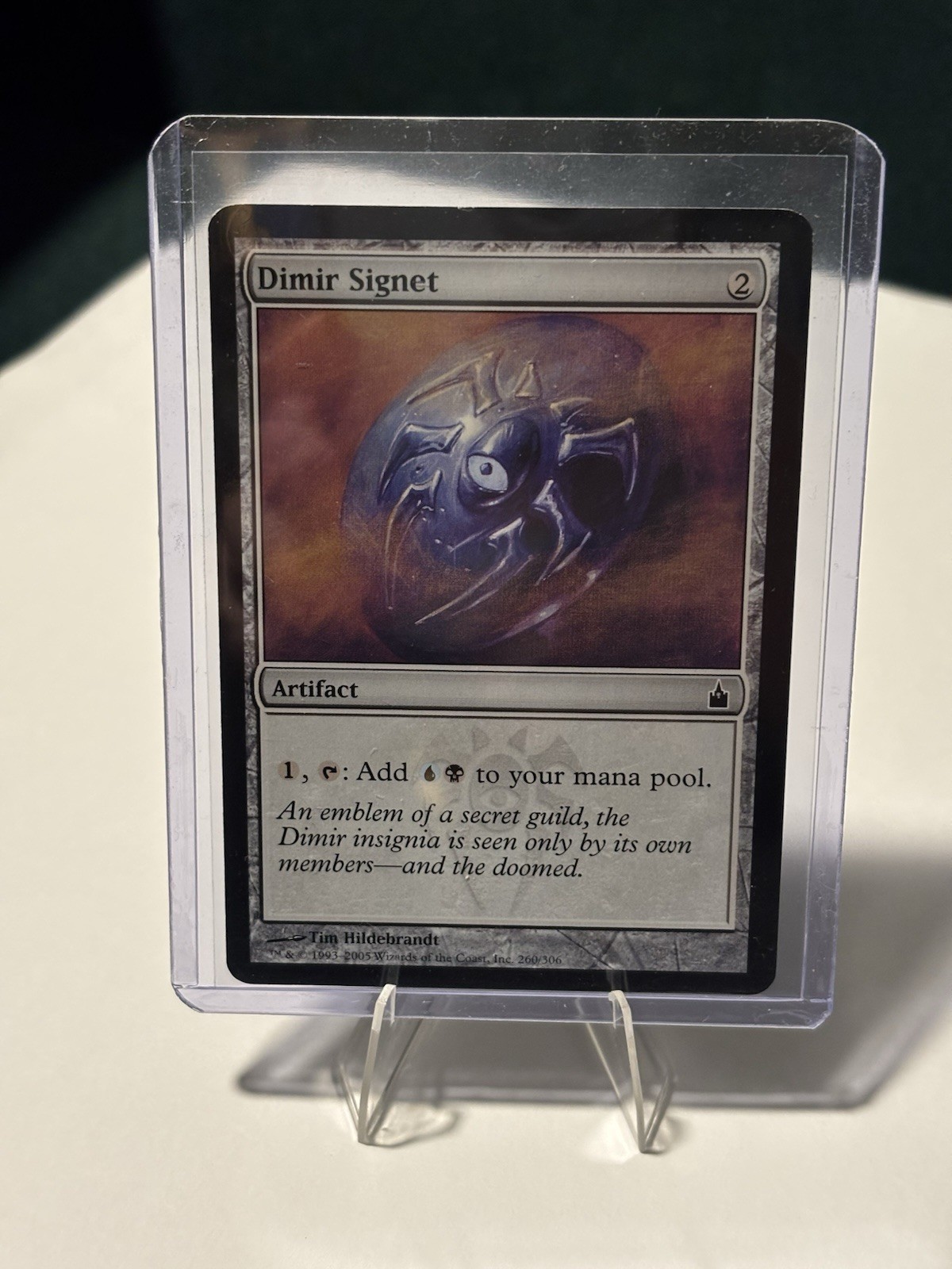 Magic: The Gathering Dimir Signet 260 Ravnica Common Regular English Card