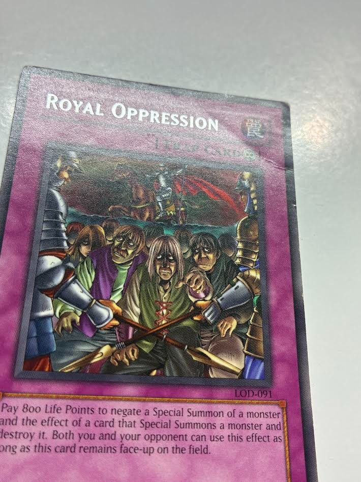 USA Seller Yugioh Royal Oppression LOD-091 Rare MP