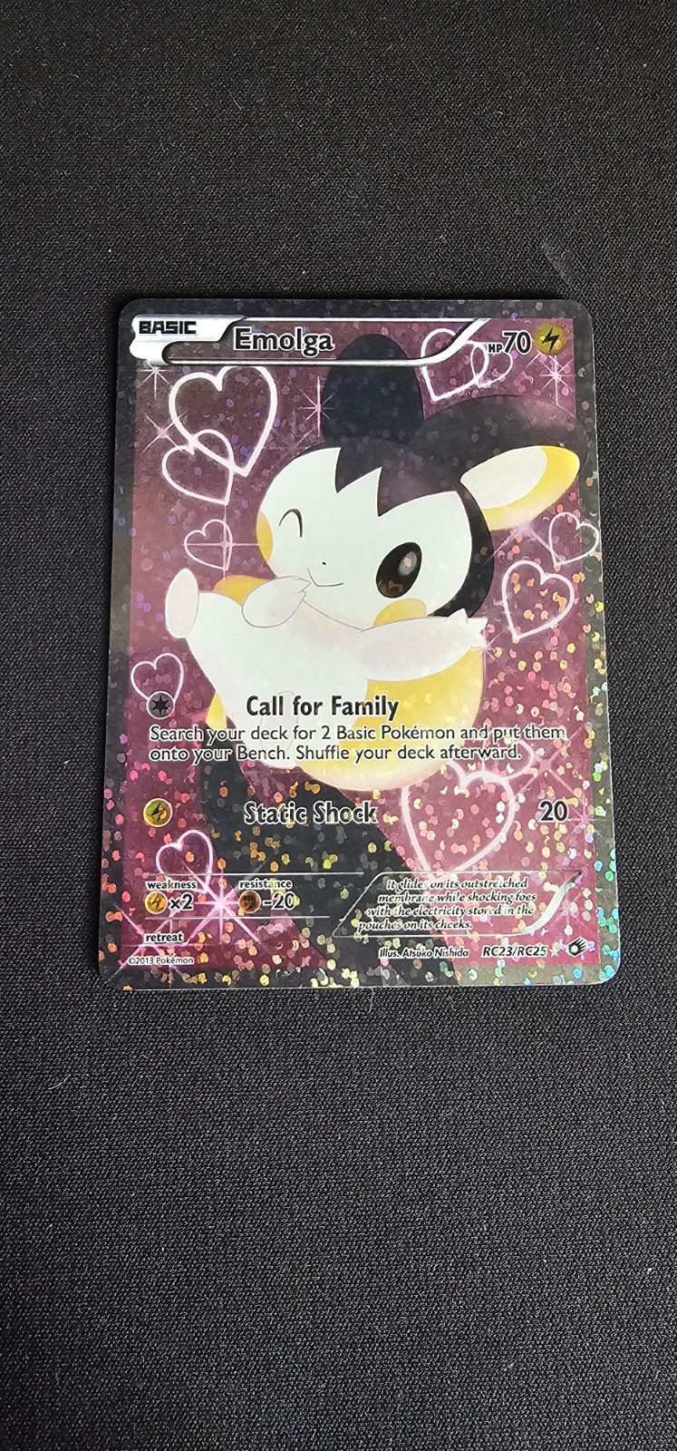 Emolga (Full Art) RC23/RC25 Legendary Treasures: Radiant Collection Holo