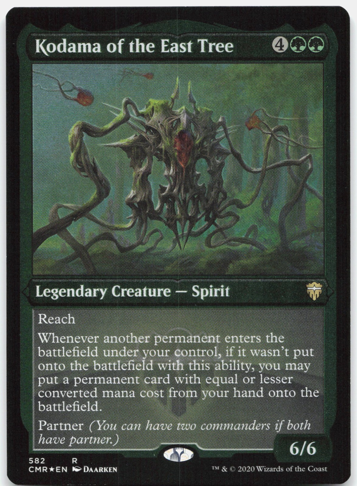 Magic: The Gathering Kodama of the East Tree Foil Etched CMR