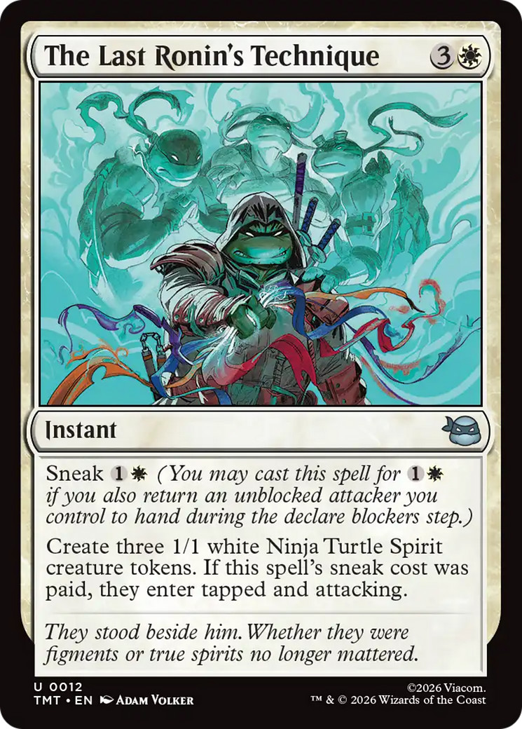 The Last Ronin’s Technique Magic: The Gathering Teenage Mutant Ninja Turtles 12