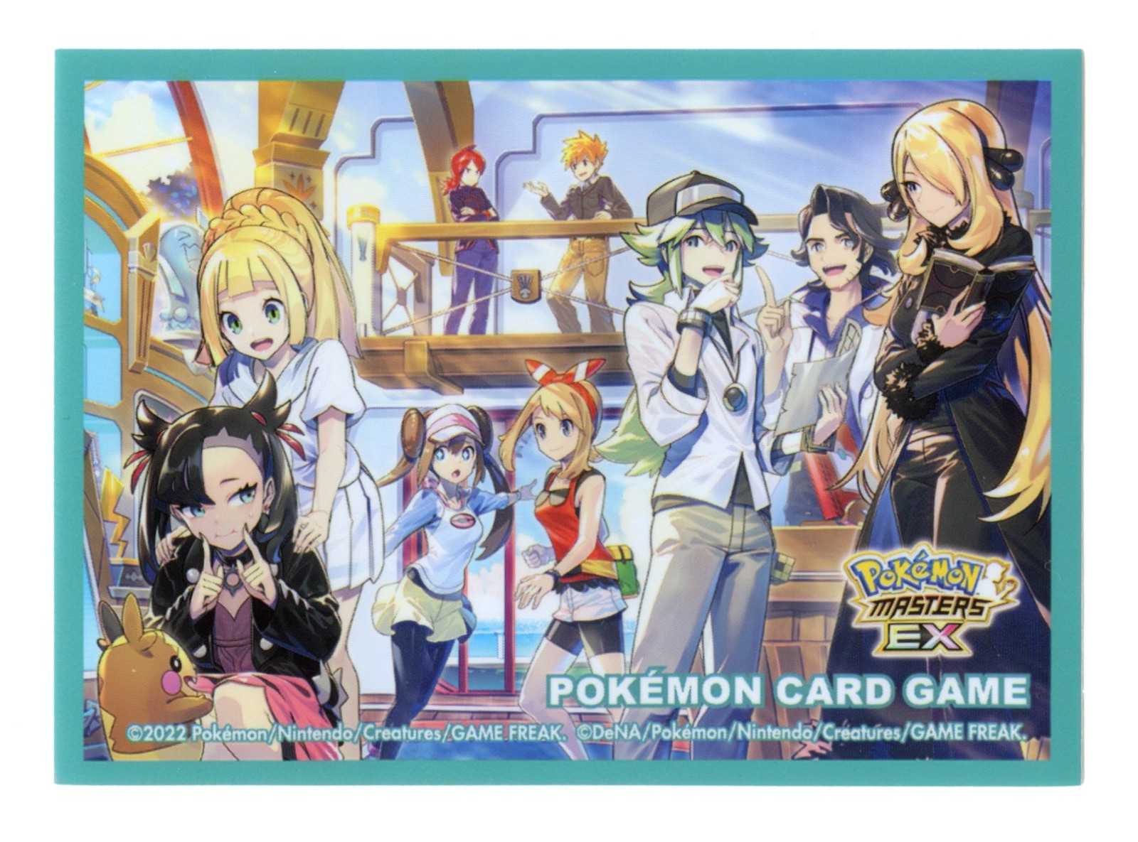 x1 Pokemon Masters Ex Trainers Salon Individual Card Sleeve Pokemon Center Japan