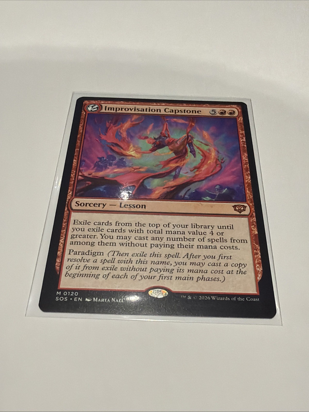 Improvisation Capstone Secrets of Strixhaven Regular – Fresh Pull – Mint