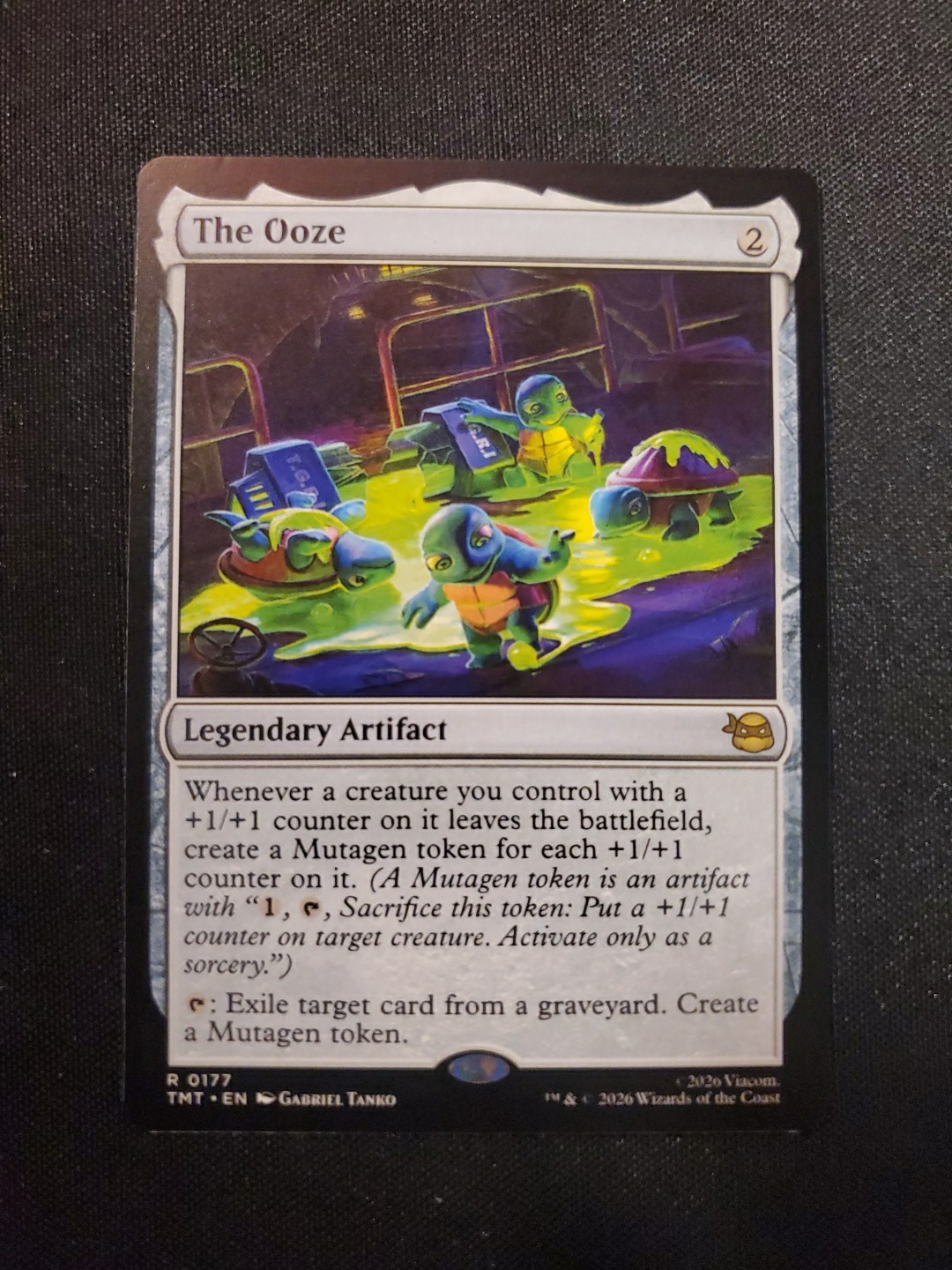 The Ooze #177 MTG NM TMNT Magic The Gathering Teenage Mutant Ninja Turtles Tcg