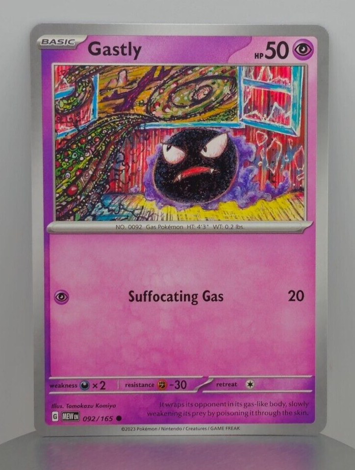 Gastly – MEW – SV: Scarlet & Violet 151 – 92/165 – Pokemon