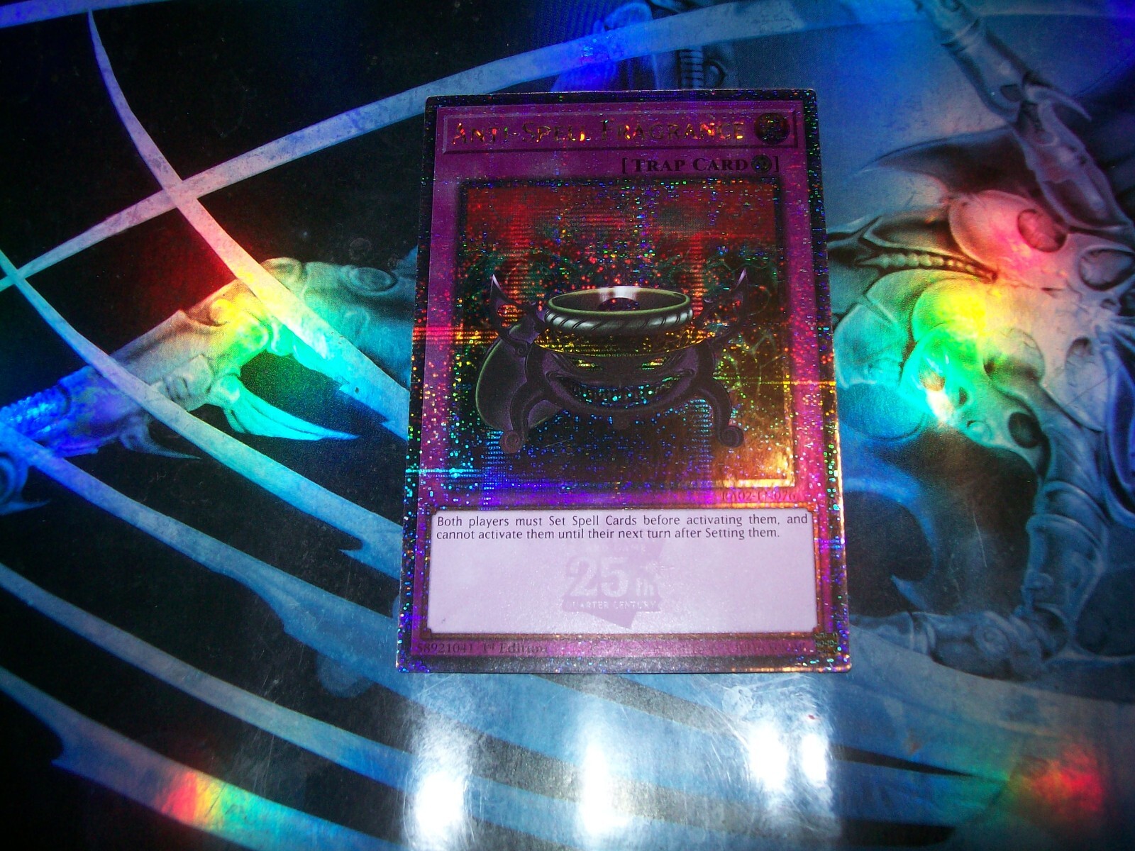 Anti-Spell Fragrance 1st Edition Quarter Century Secret Rare RA02-EN076