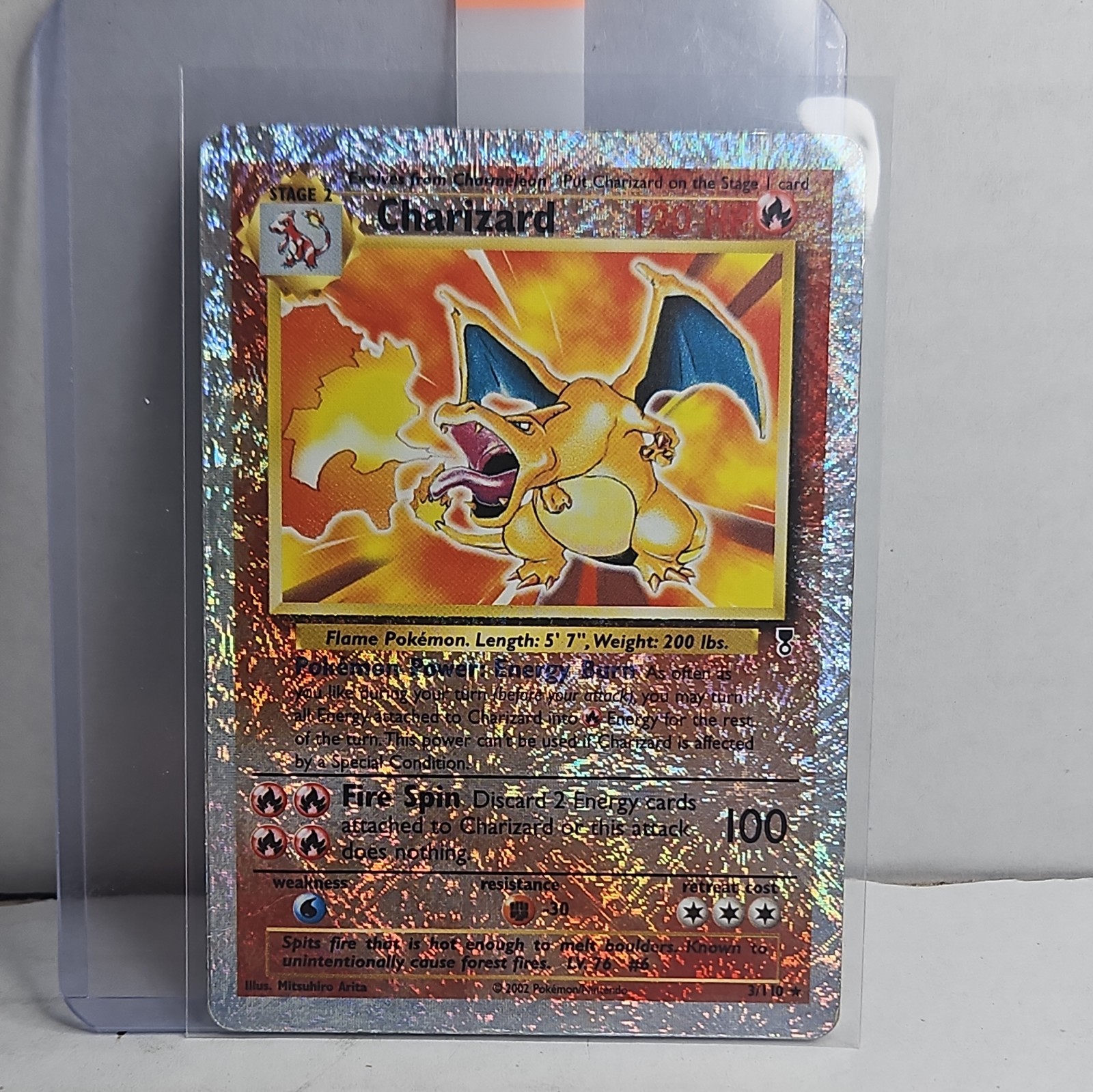 Pokémon TCG Charizard Legendary Collection 3/110 Reverse Holo Rare