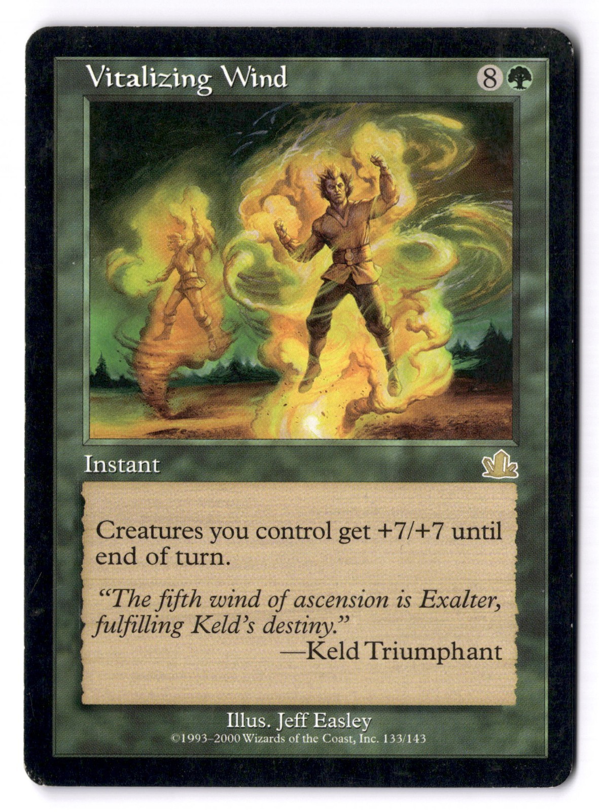 Vitalizing Wind MP* Prophecy ENGLISH 133/143 mtg -UnltdCardsm ,