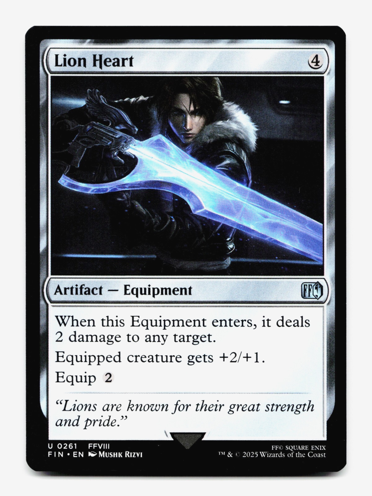 Lion Heart [Universes Beyond: Final Fantasy] MTG Magic *Ships Now*