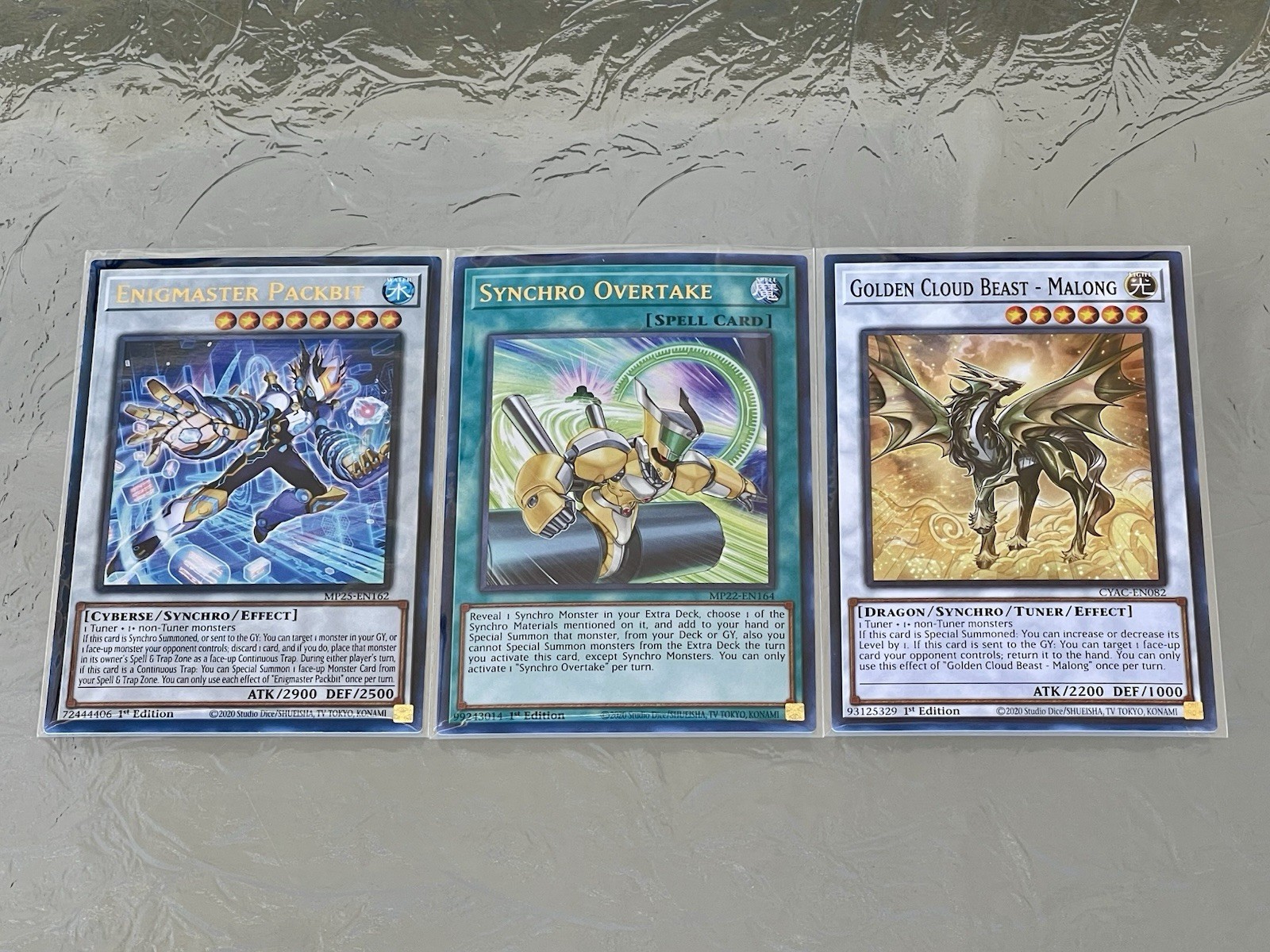 Enigmaster Packbit + Golden Cloud Beast – Malong + Synchro Overtake | YuGiOh!