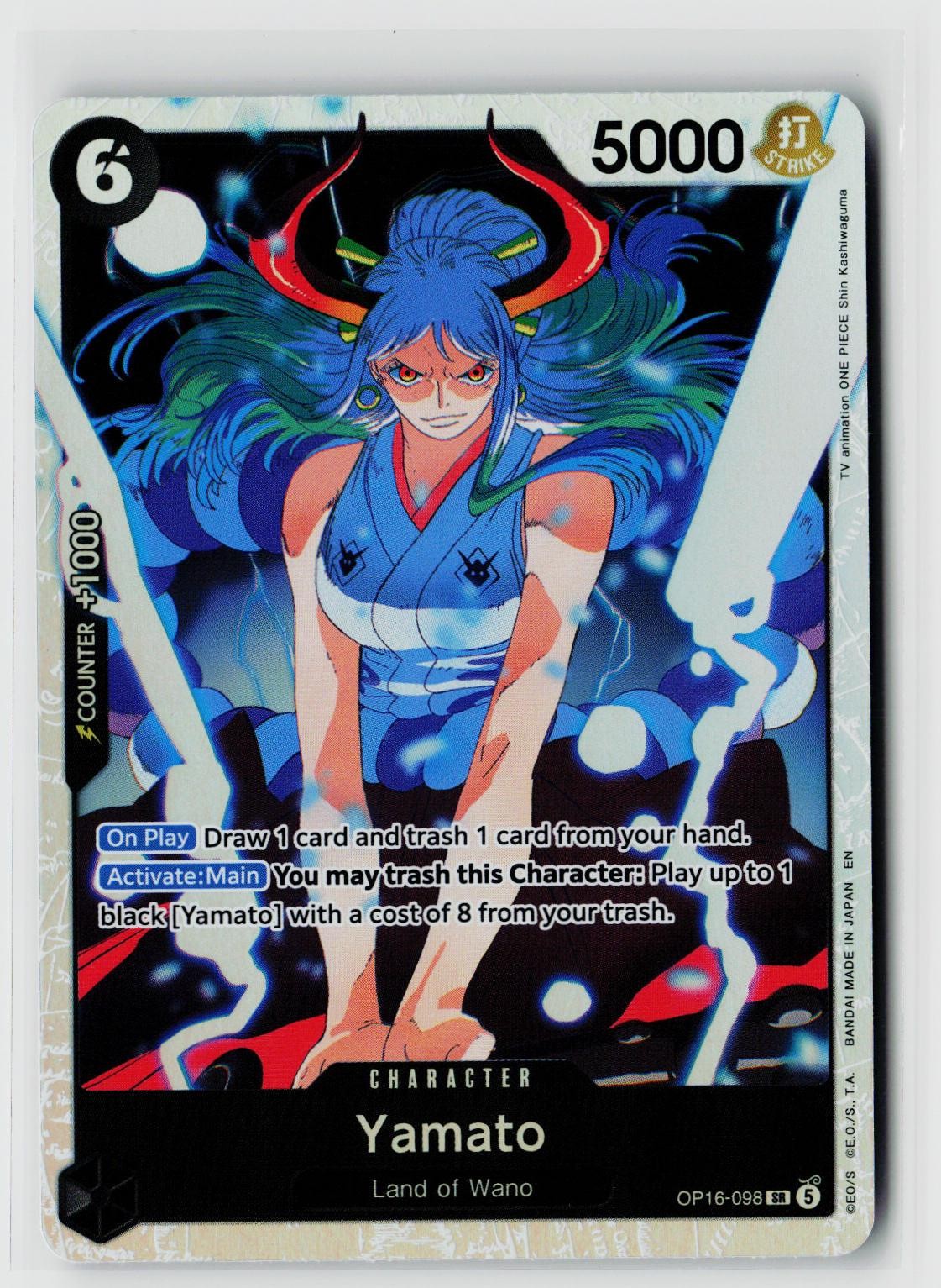 One Piece The Time of Battle #OP16-098 Yamato (098)