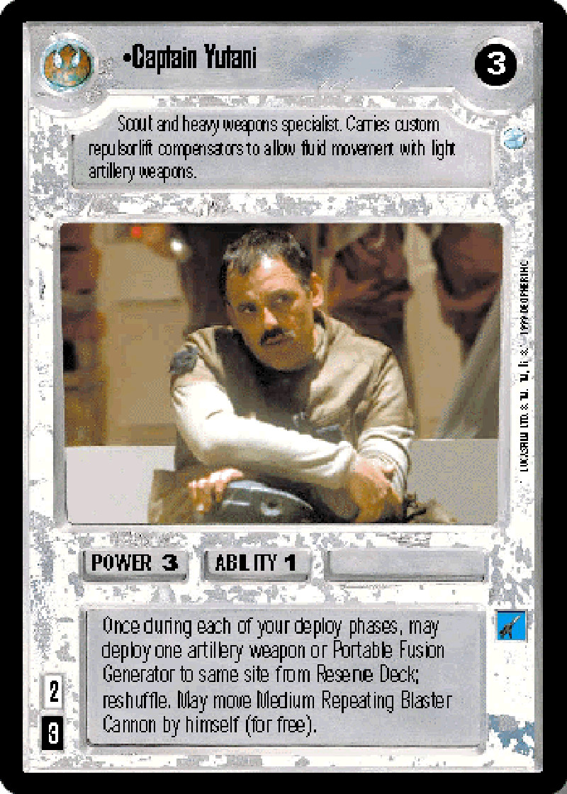 SWCCG Endor C/U/R Singles [choose card] Star Wars CCG