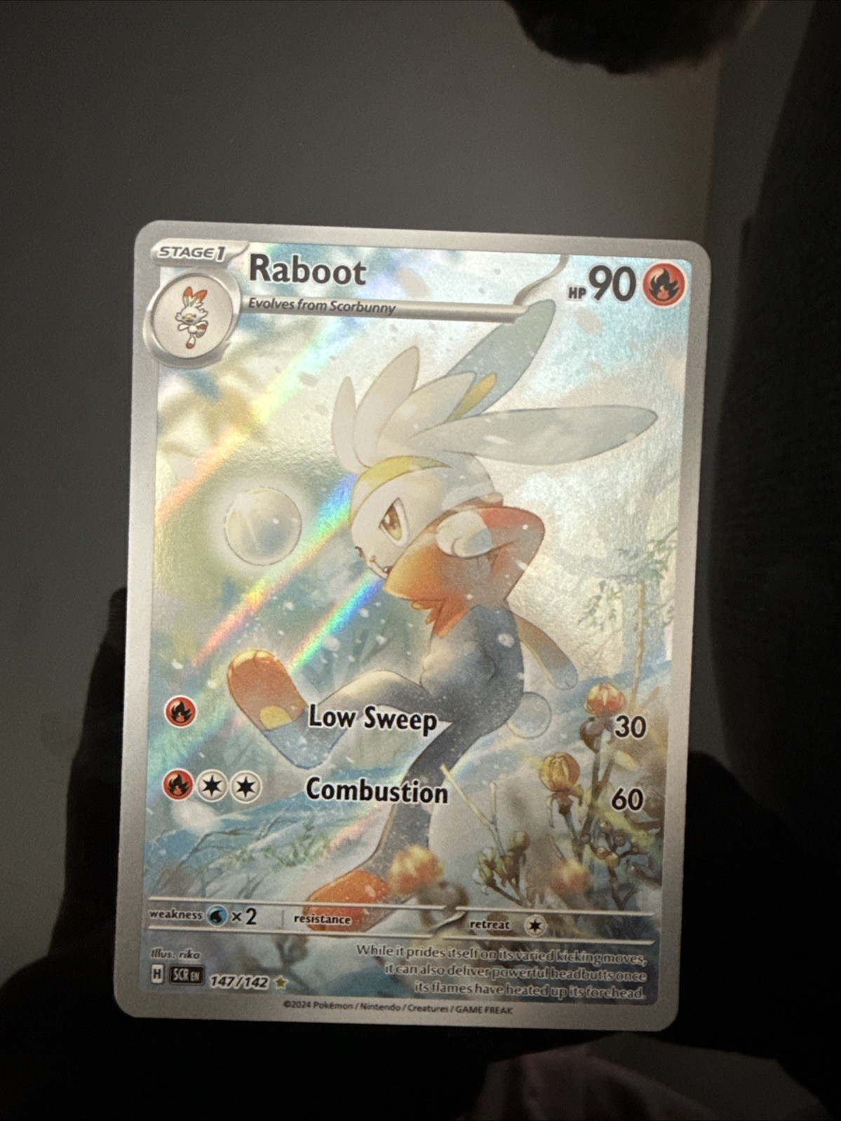 Raboot 147/142 Sv07: Stellar Crown Holo