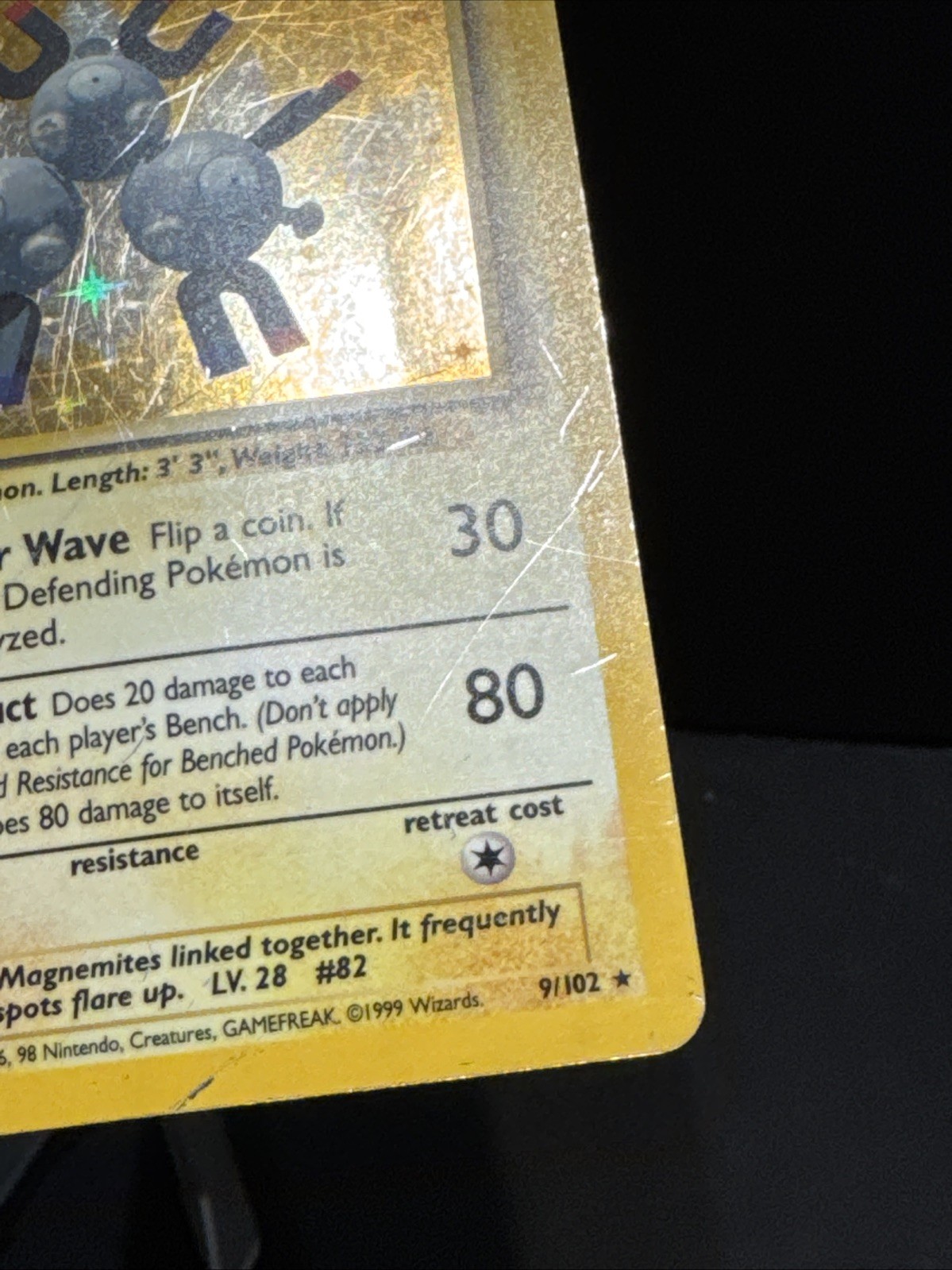 Magneton 009/102 Base Set Holo