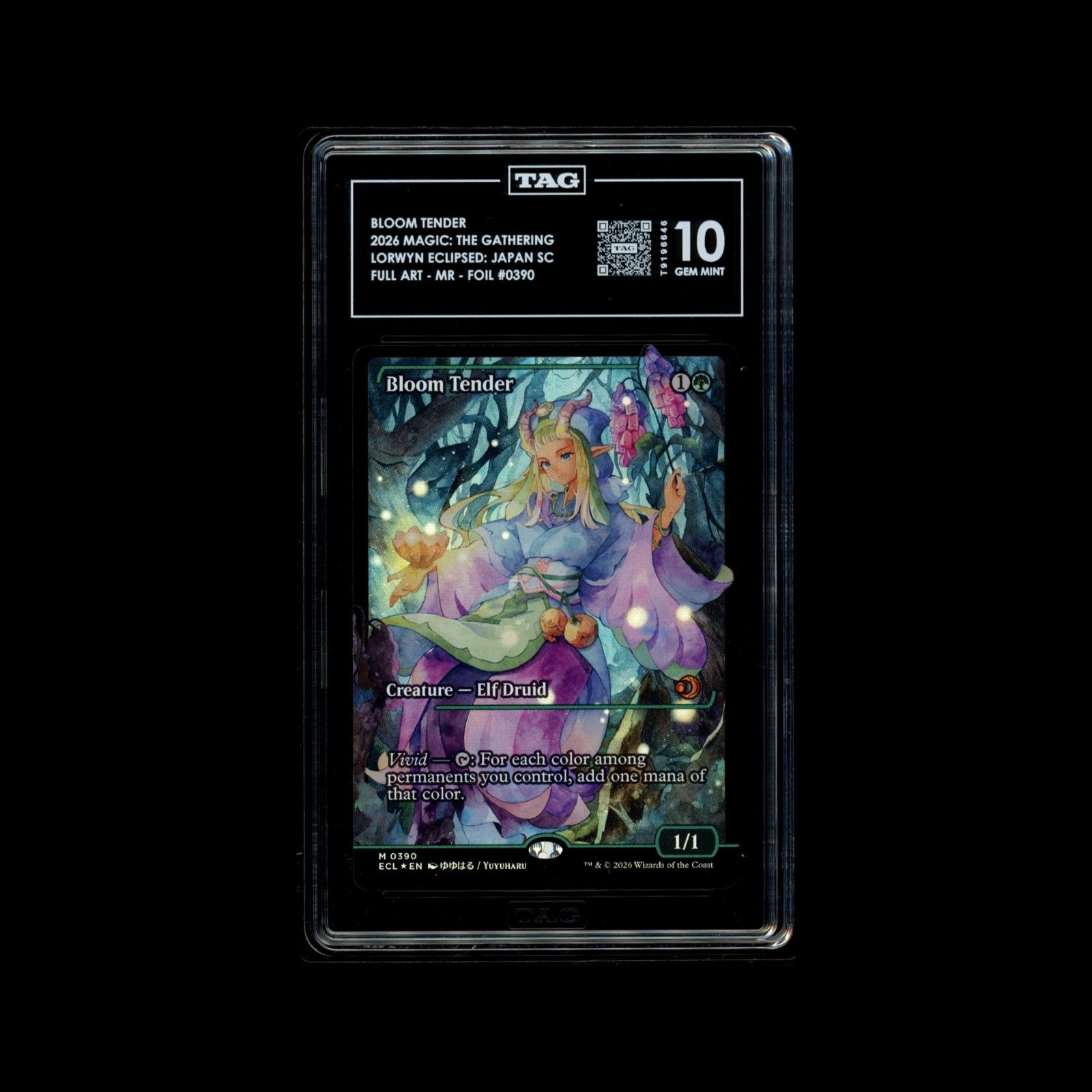 Bloom Tender (Japan Showcase Foil) – #390 – Lorwyn Eclipsed – ECL – TAG 10