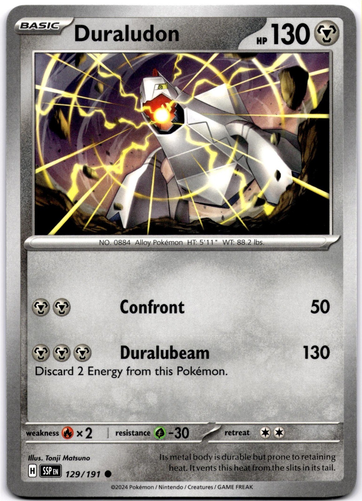 Duraludon SSP 129/191 Tonji Matsuno