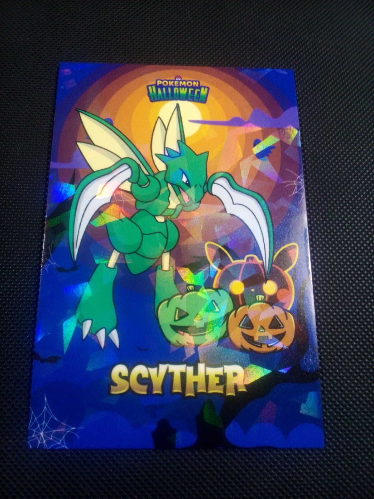 Pokemon 2024 Card Database Halloween Set Scyther Cracked Ice Holo Peru US Seller