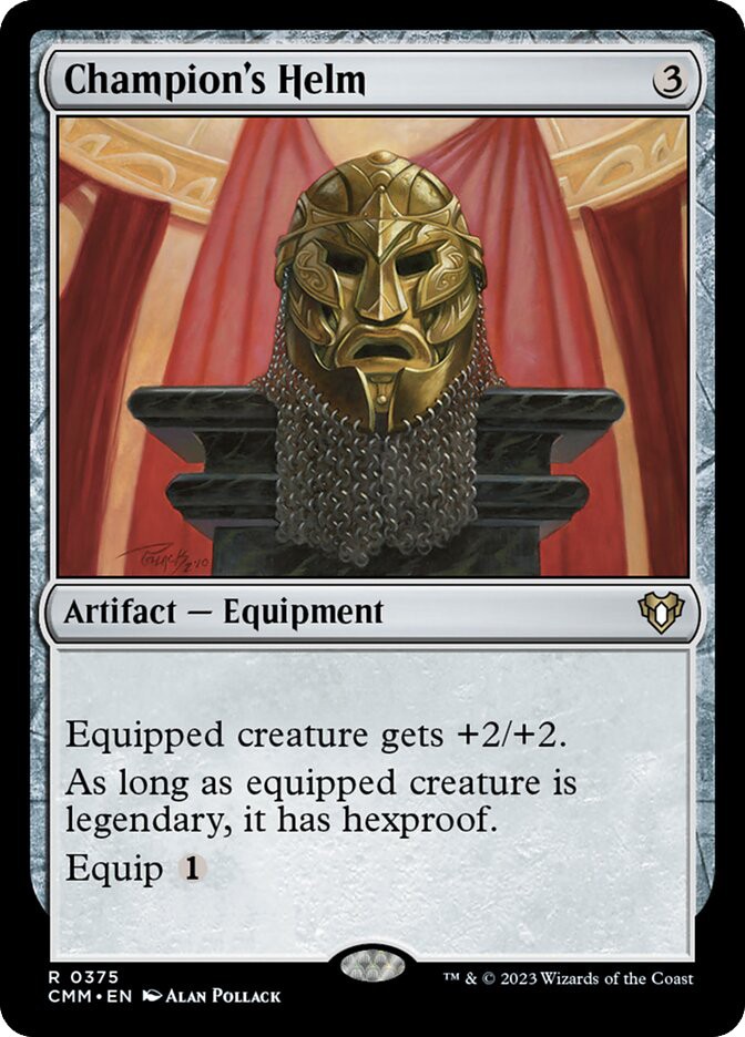 MTG Champion’s Helm – Commander Masters #375