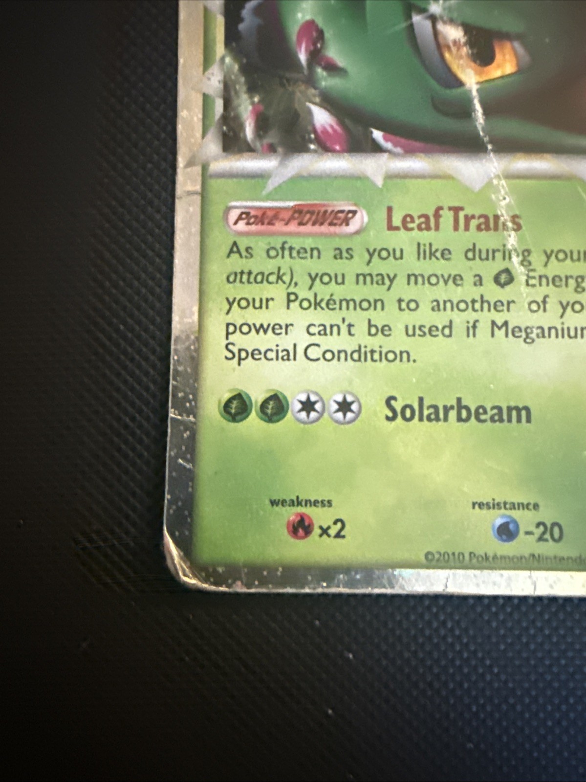 Meganium Prime HGSS08 Hgss Promo Holo English 2010 Stage 2 HP 150 Solarbeam