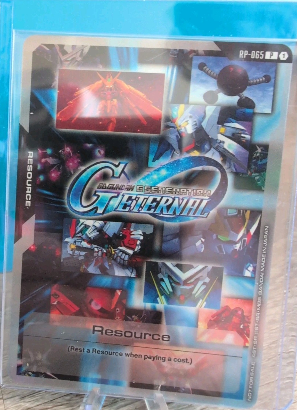 FOIL Sealed SD Gundam Card Game TCG RP-065 Resource G Generation Eternal Promo