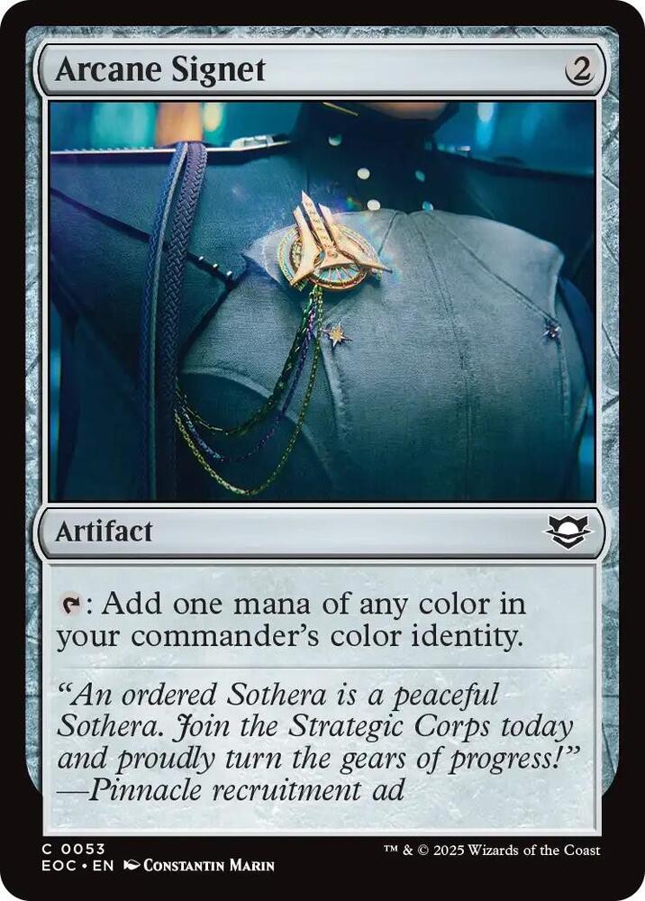 Arcane Signet EOC NM