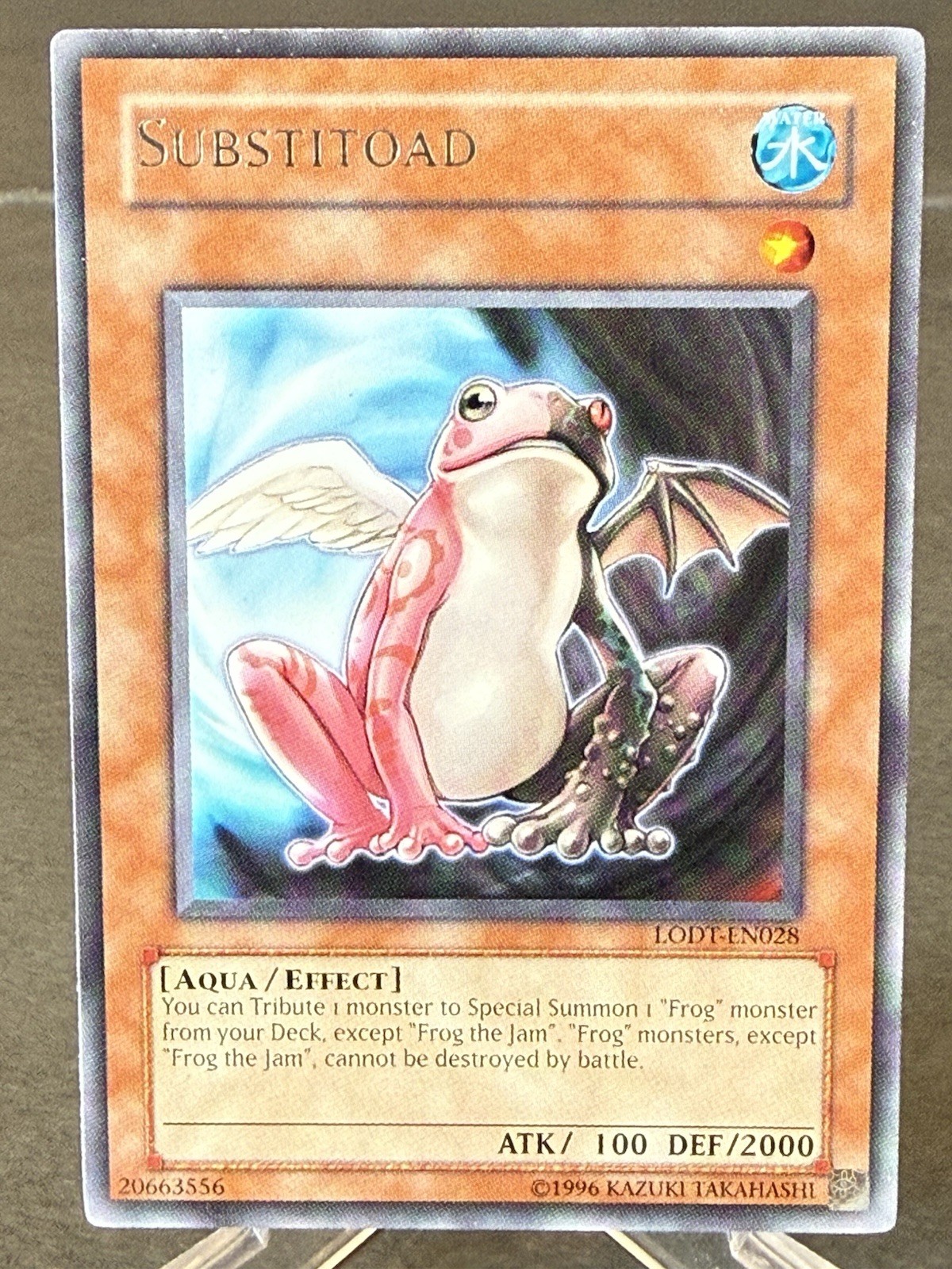 2008 Yu-Gi-Oh! Substitoad LODT-EN028 Light of Destruction Unlimited