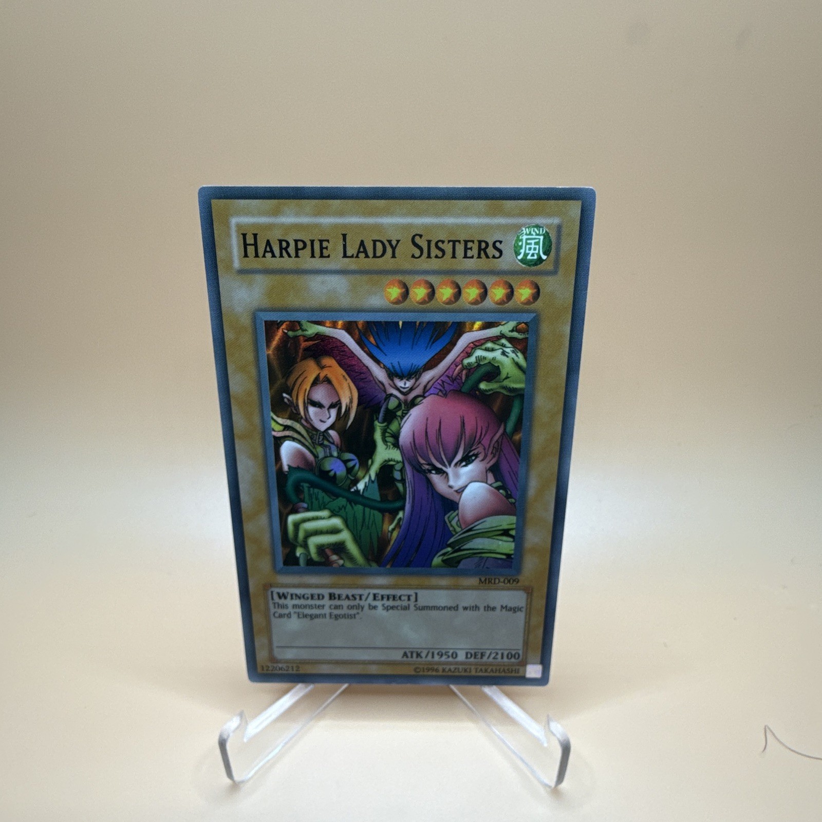 Yugioh Harpie Lady Sisters Faded Lp Mrd Unlimited