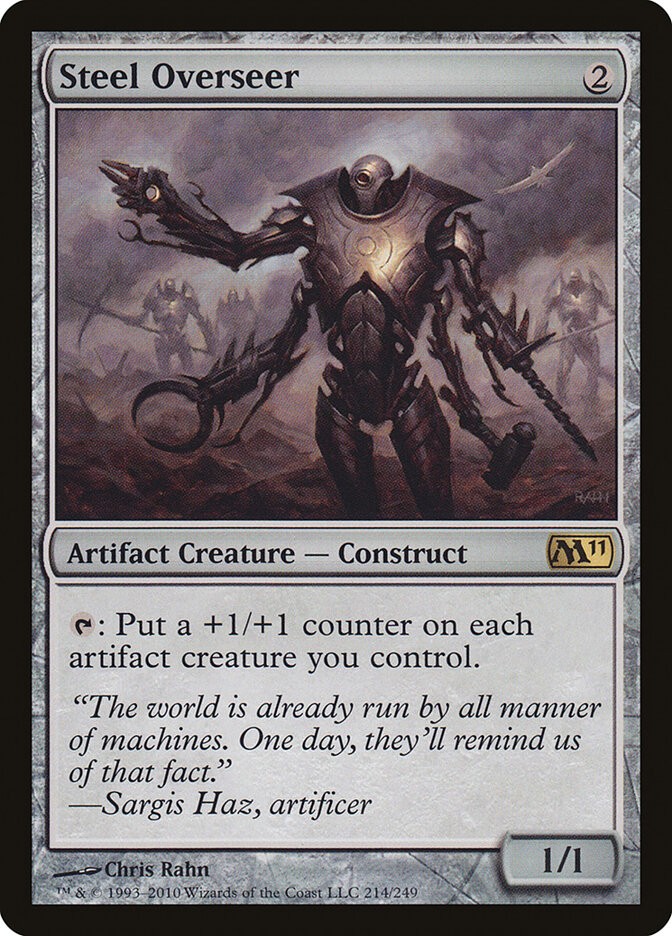 Steel Overseer (214) Magic 2011 M11 MTG Magic