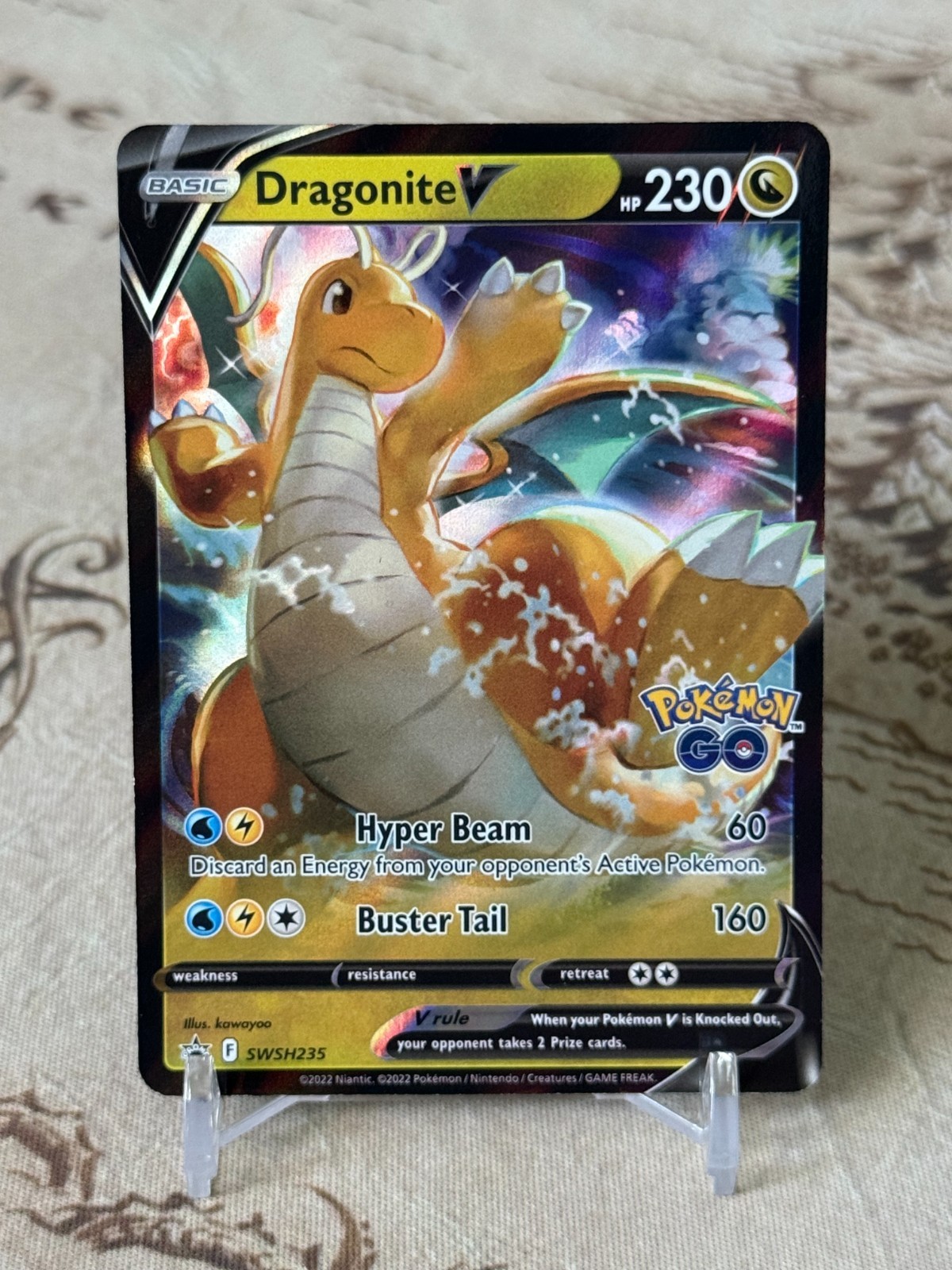 Dragonite V SWSH235 SWSH: Sword & Shield Promo Cards Holo