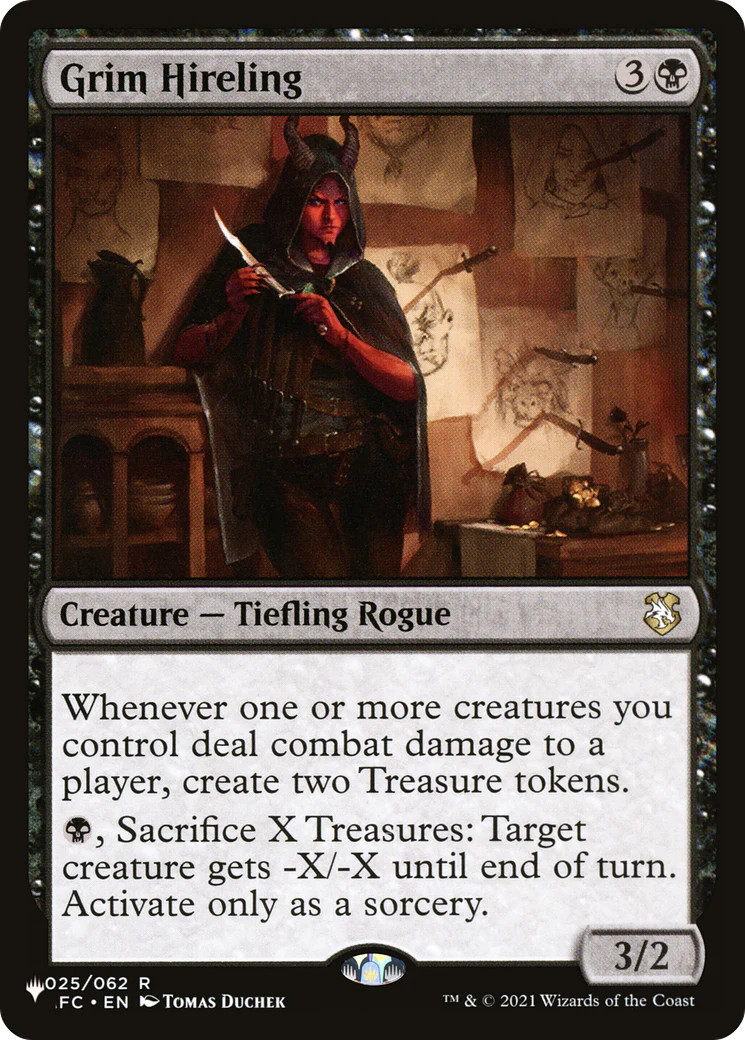 Grim Hireling [The List] Near Mint