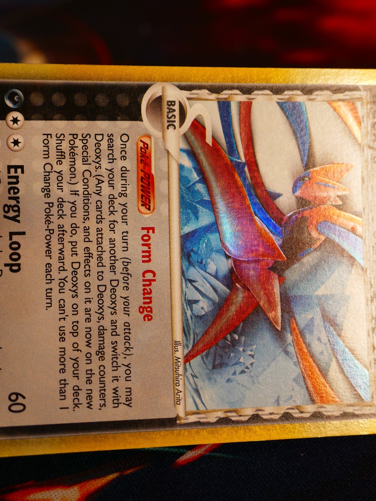 MP/HP Pokemon DEOXYS δ Card EX HOLON PHANTOMS #3/110 Delta Species Holo Rare#1